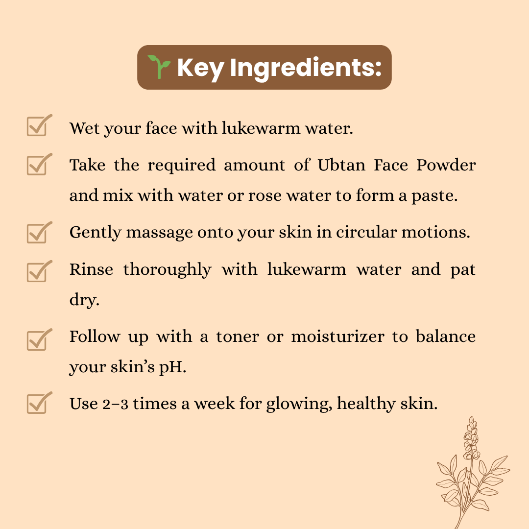 Ubtan Face Powder