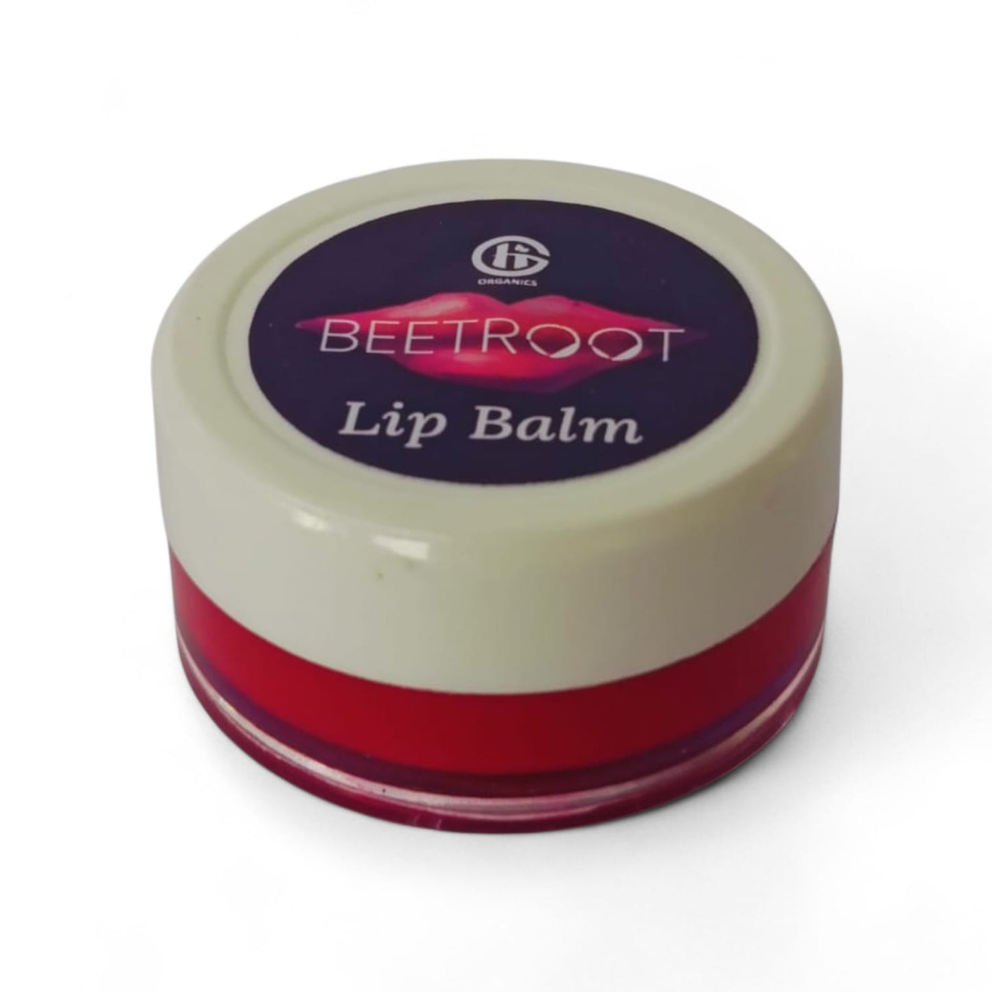 GH Organics Beetroot Lip Balm | Natural Tint & Deep Lip Nourishment