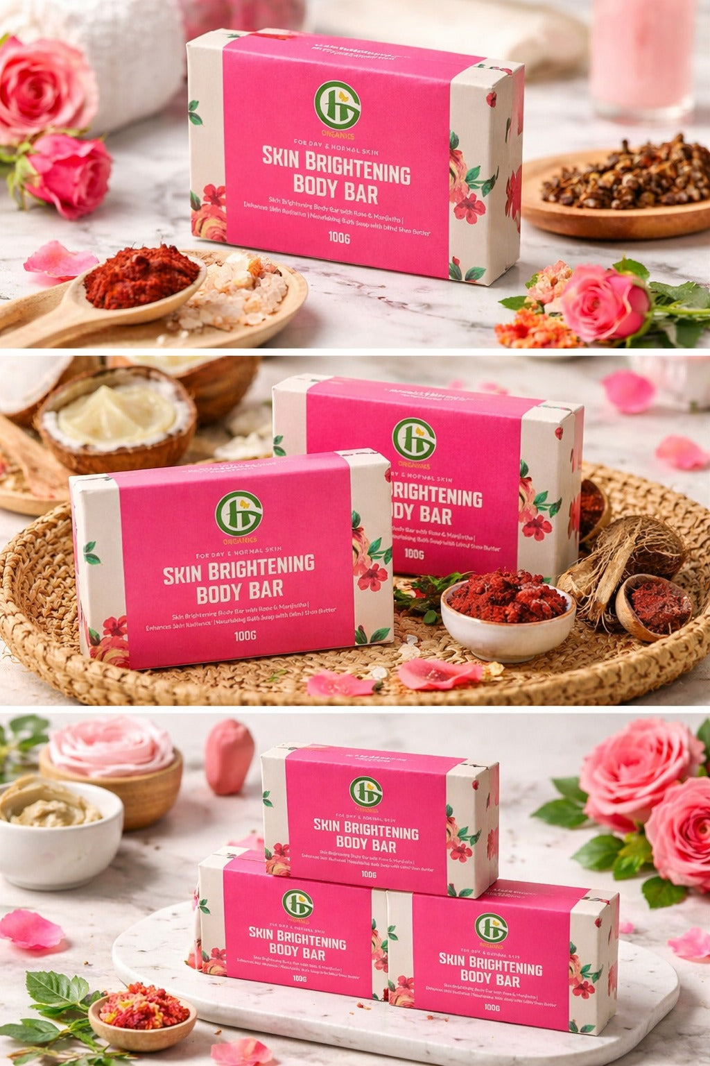 Brightening Soap Pure Care Hygiene Combo